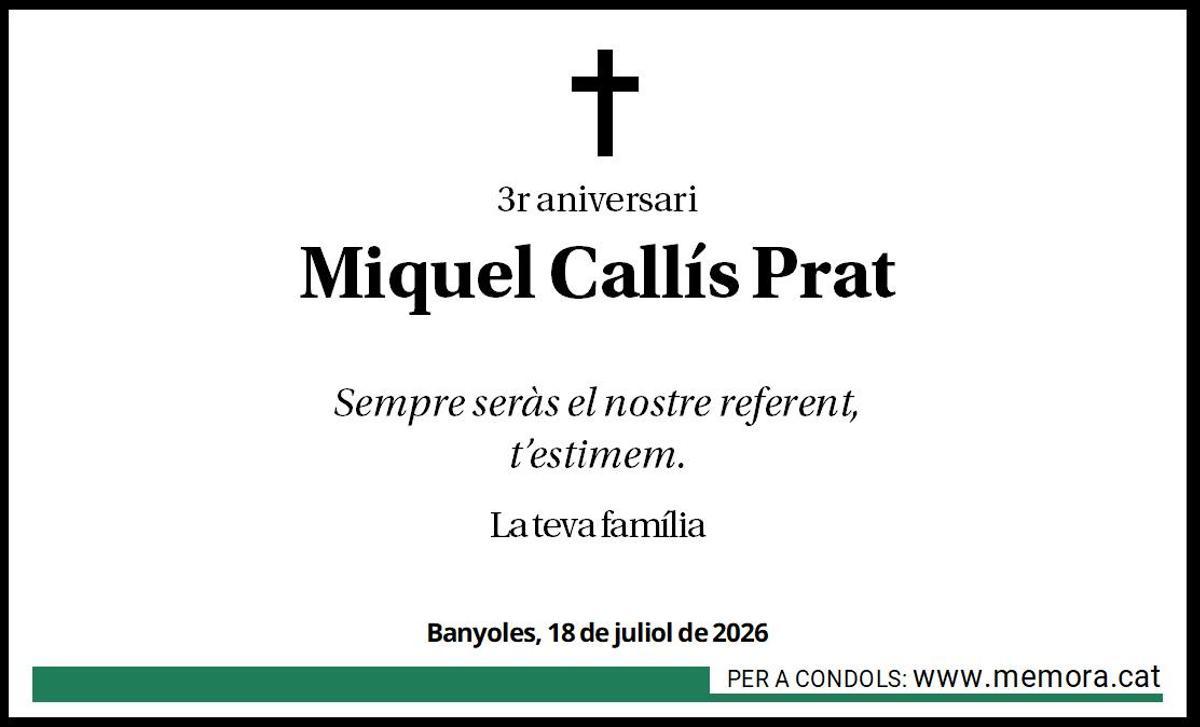 Miquel Callís