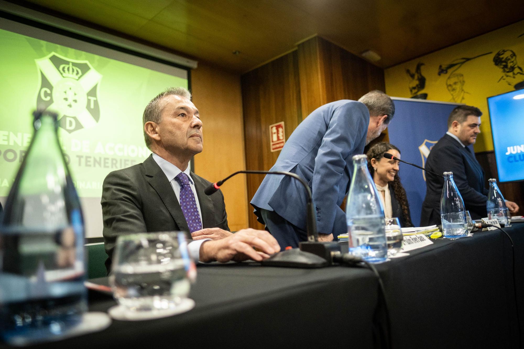 Paulino Rivero, nuevo presidente del CD Tenerife