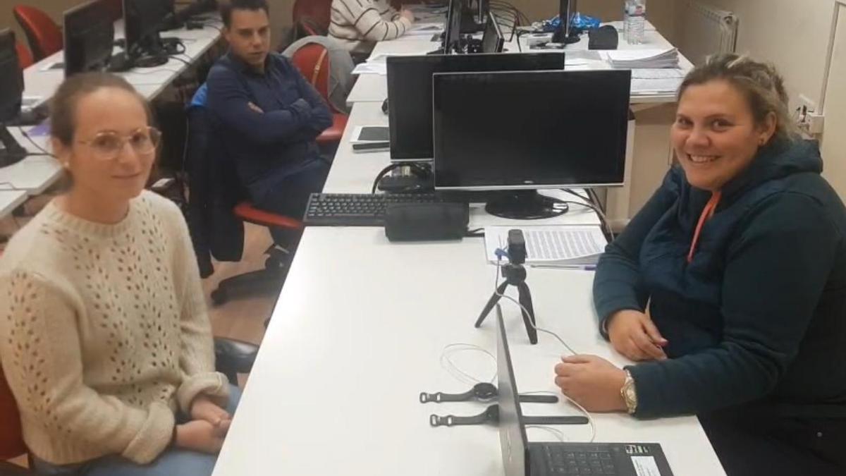 Algunos de los alumnos del curso.