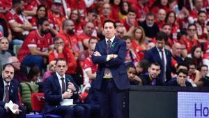 El técnico azulgrana vivió su tercer revés consecutivo como técnico del Barça, en su visita a Murcia