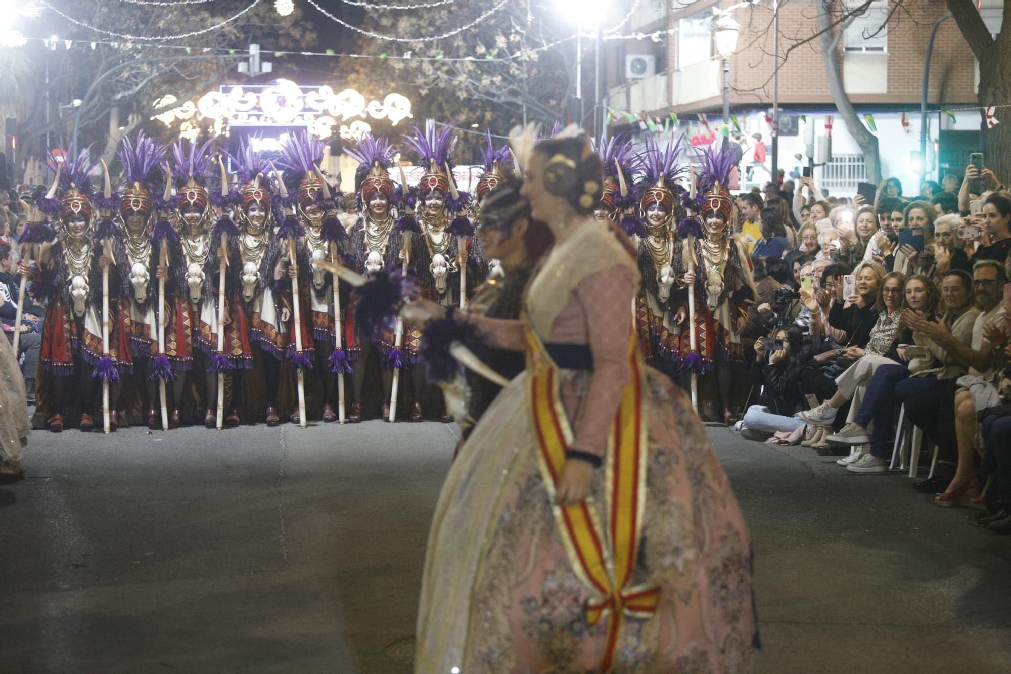 Así fue la Entrada Mora y Cristiana de la falla Pío XI-Fontanars