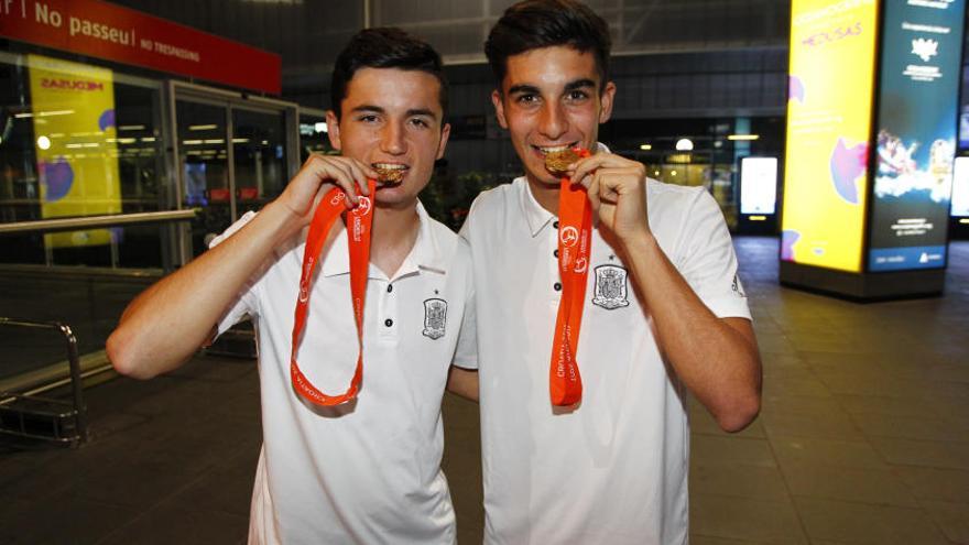 Hugo Guillamón y Ferran fueron campeones de Europa Sub-17