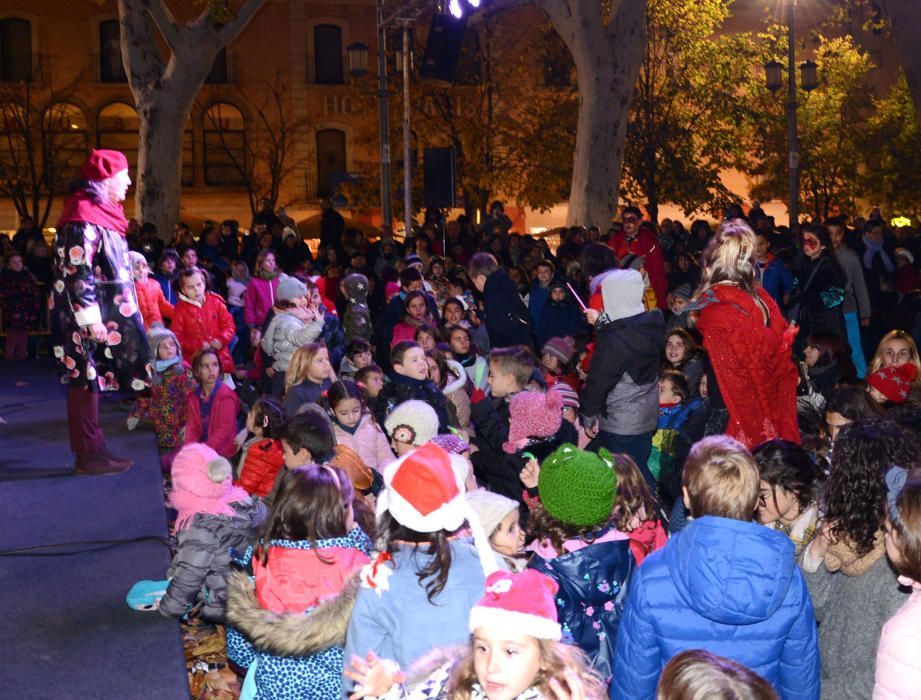 Encesa dels llums de Nadal de Figueres