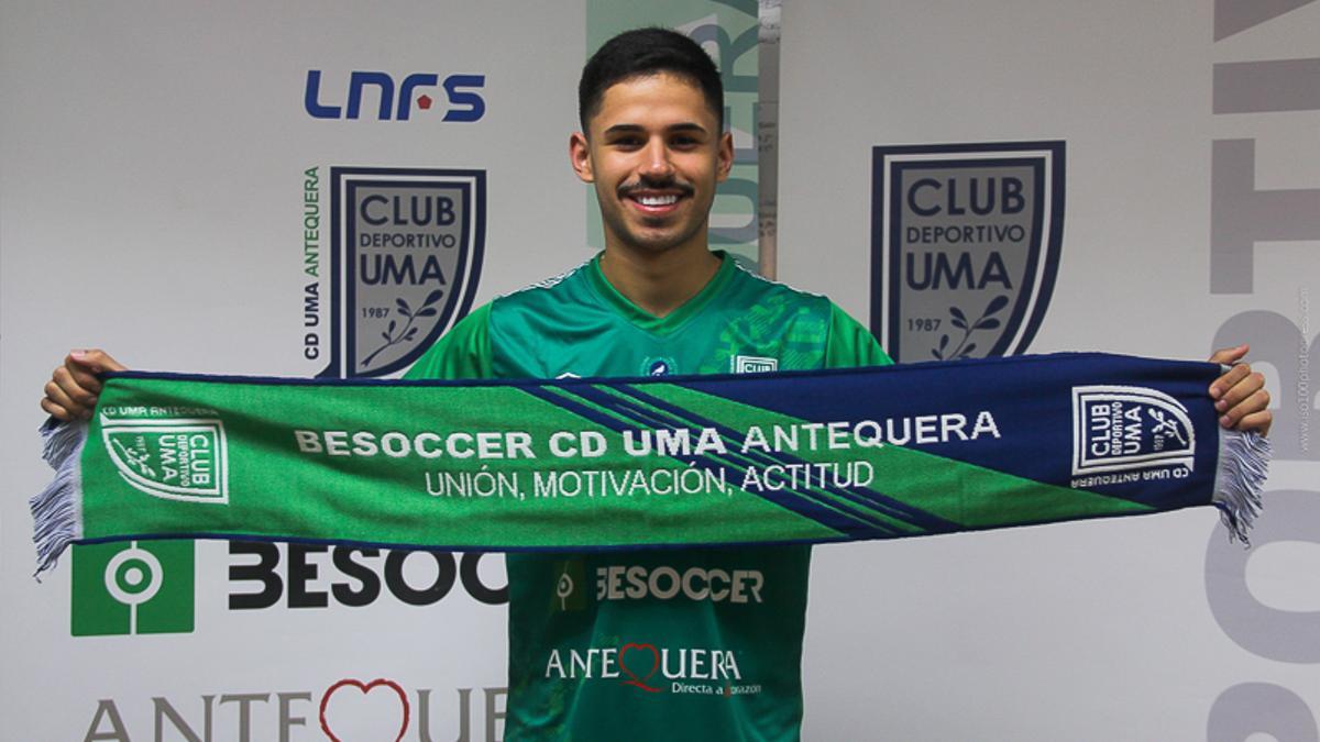 Daniel Airoso, jugador cedido al BeSoccer CD UMA Antequera