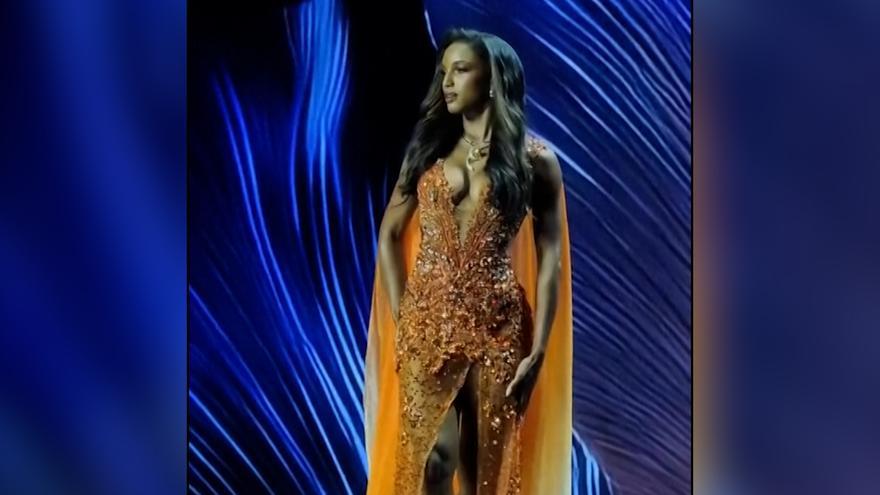 CAÍDA MISS JAMAICA | Impactante caída de Miss Jamaica durante la pasarela preliminar de Miss Universo
