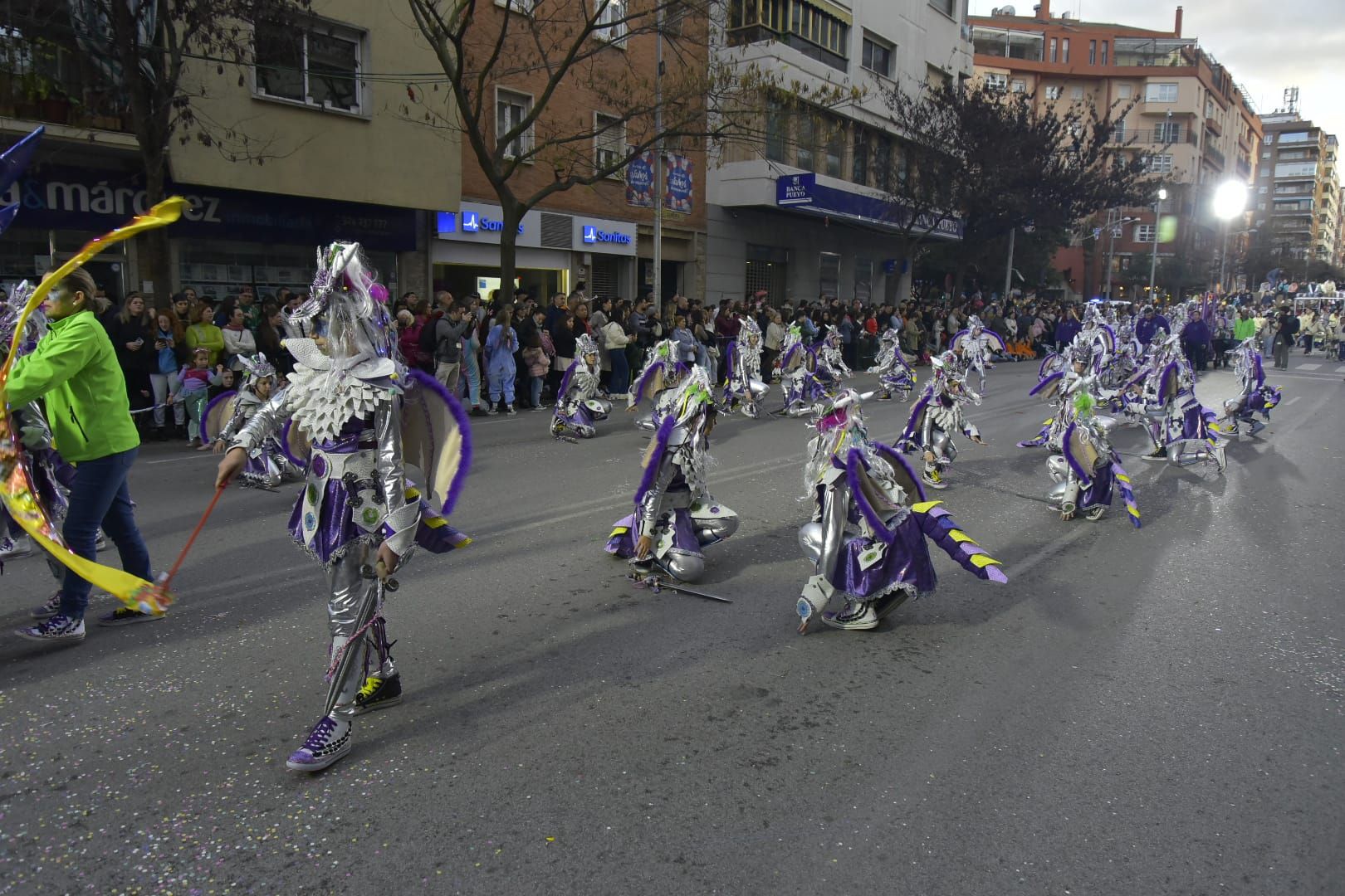 GALERÍA | Mira el desfile de comparsas infantiles de Badajoz