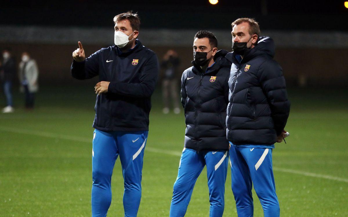 Xavi, en vista del partit que voldria no jugar