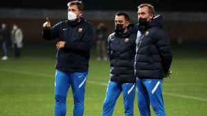 Xavi, en vista del partit que voldria no jugar