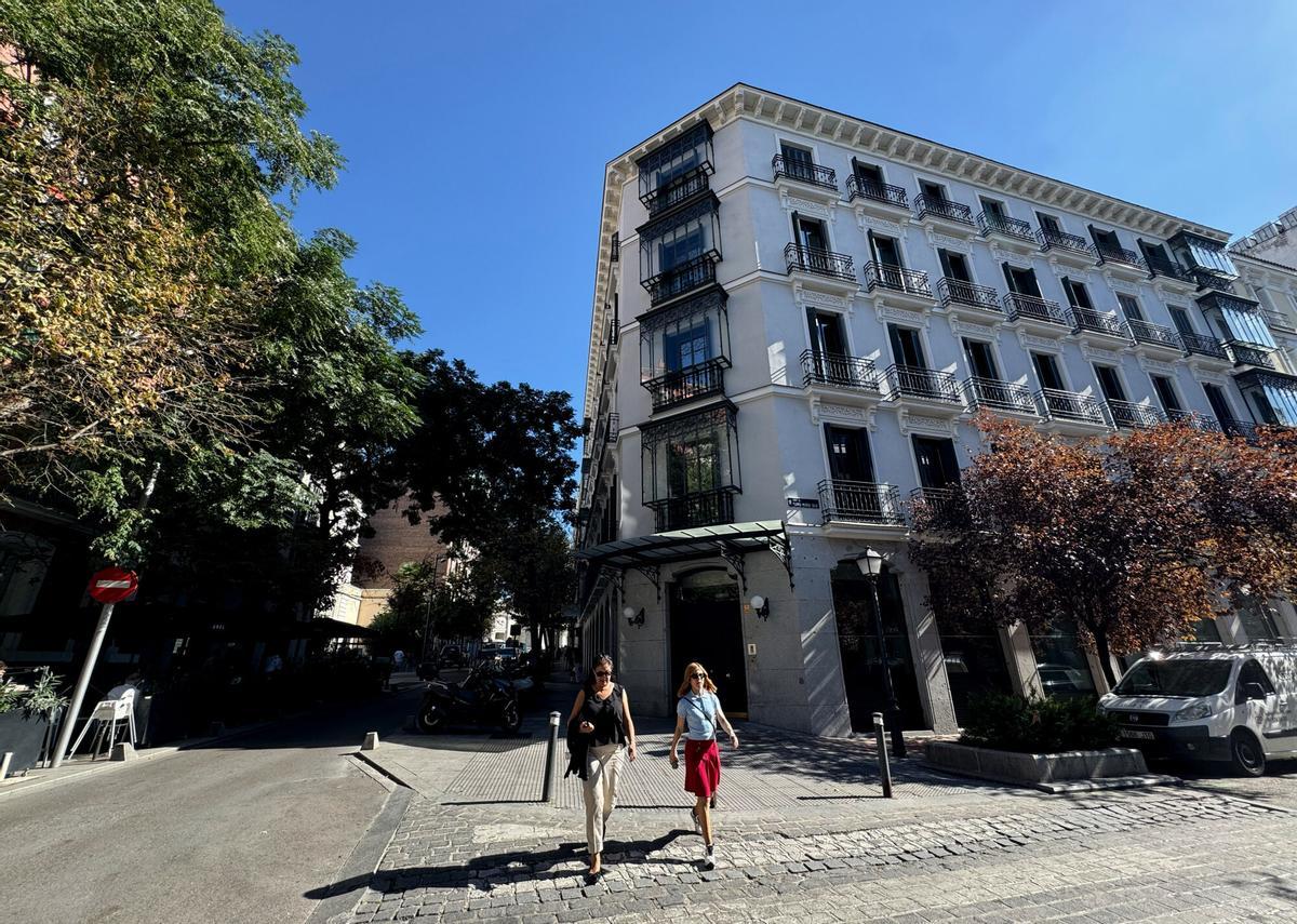 Madrid.15.10.2026. Edificio en la calle Salustiano Olózaga