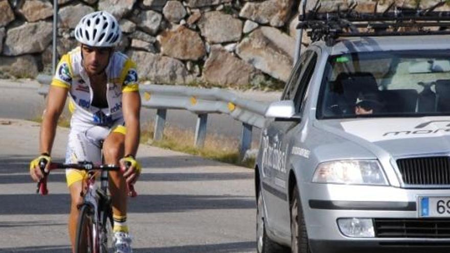 Les carretera de pujada a Vallter 2000 portarà els ciclistes al final de la quarta etapa