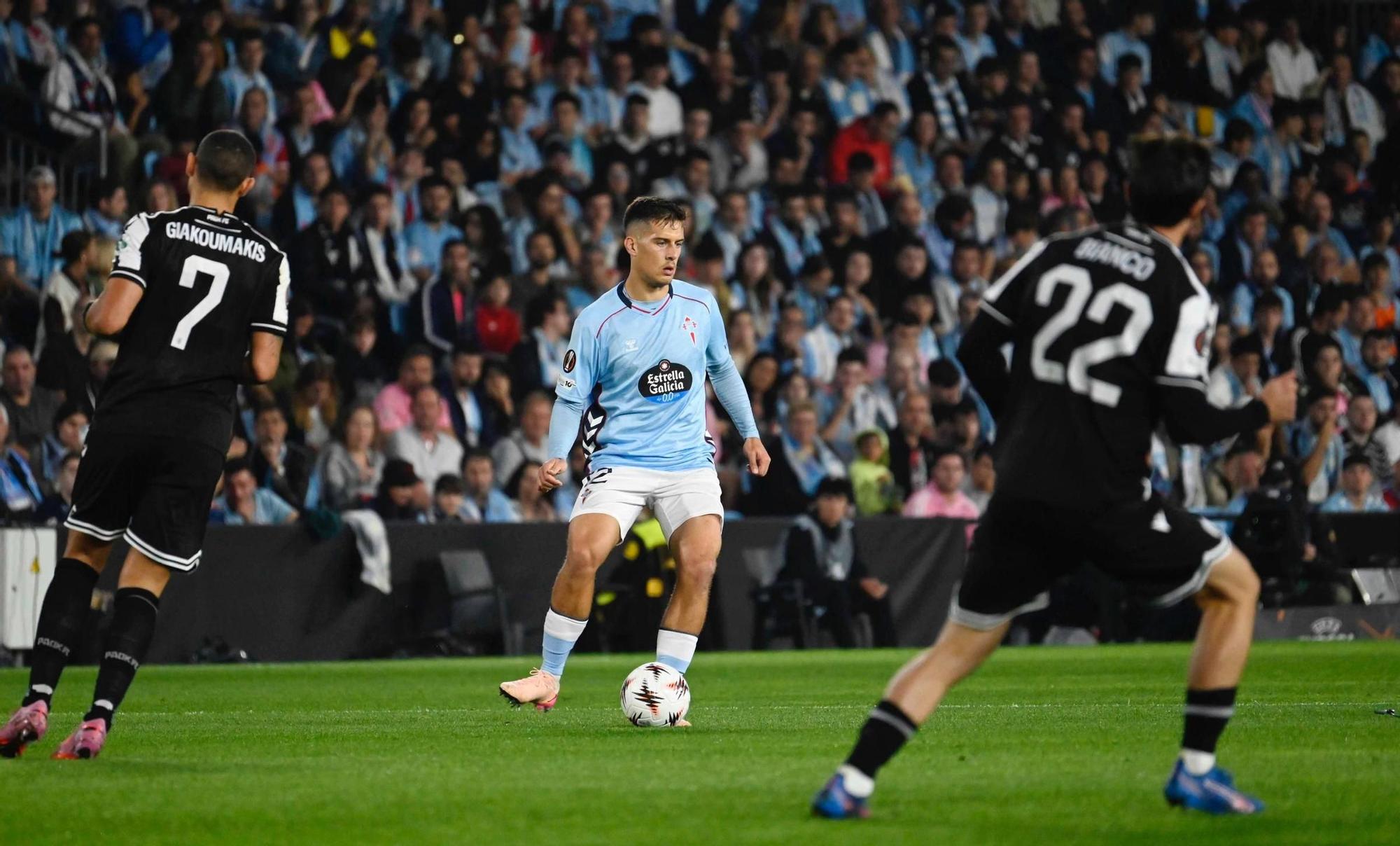 Las imágenes del Celta-PAOK