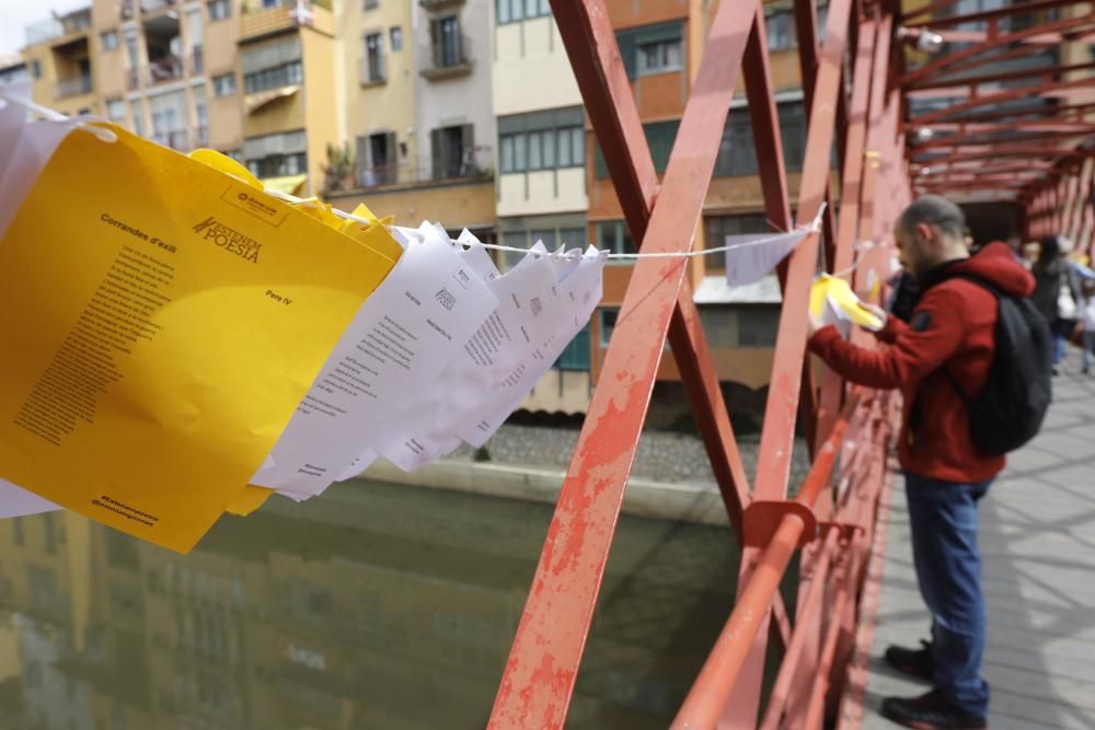 Diada de Sant Jordi 2019 a Girona.