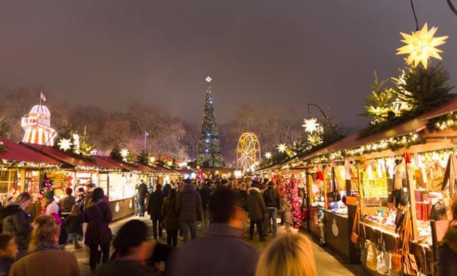 Mercado de navidad de Londres