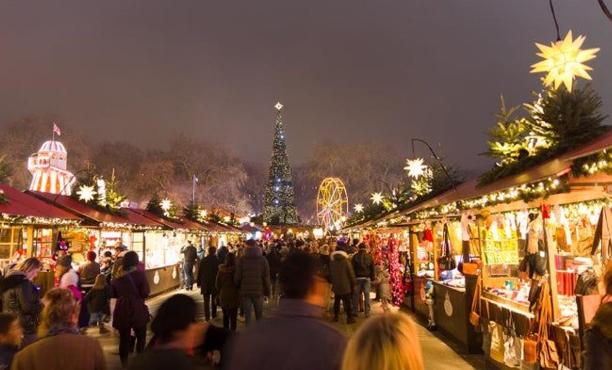 Mercado de navidad de Londres