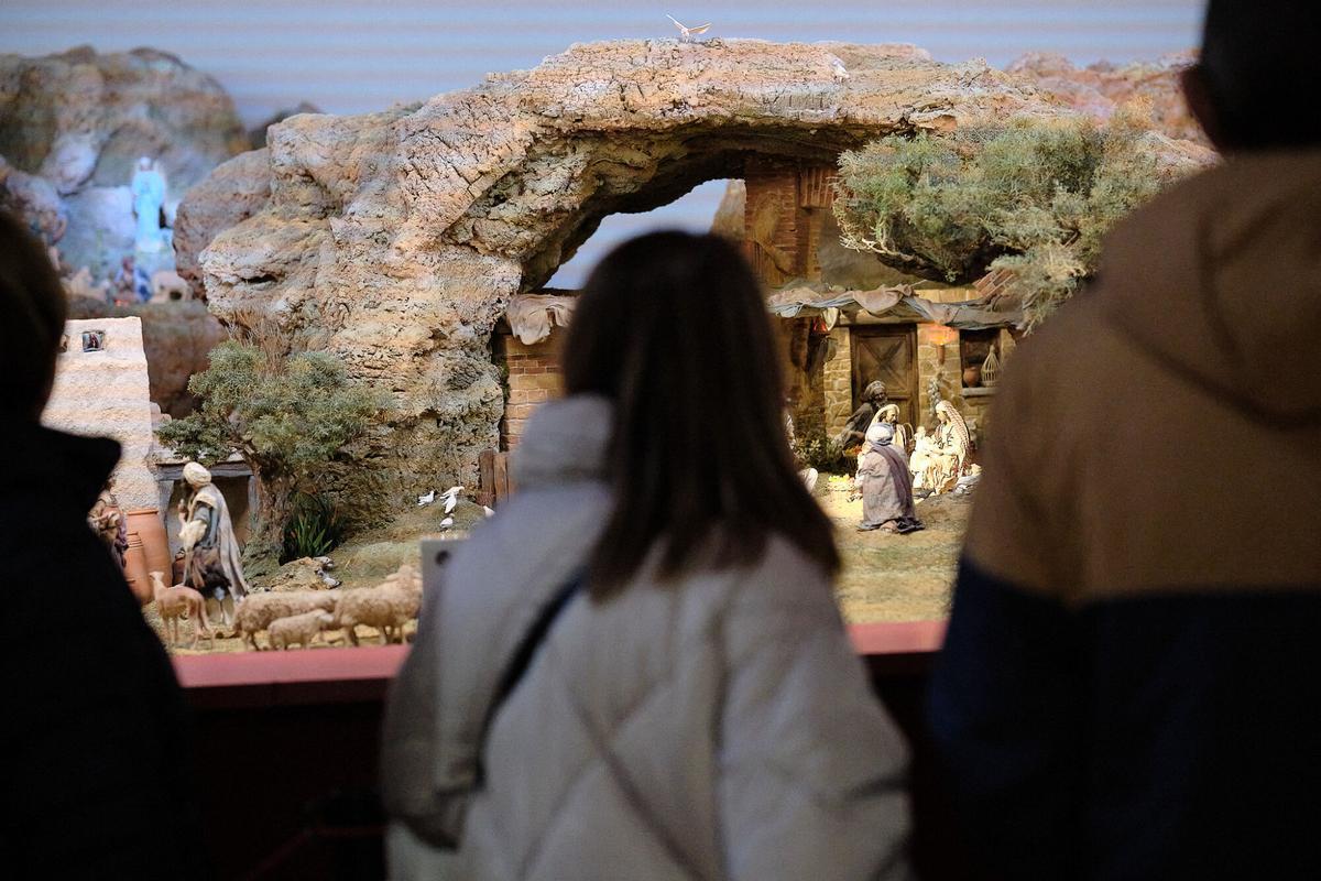 Así es el Belén instalado en la Catedral de Málaga este Adviento de 2025