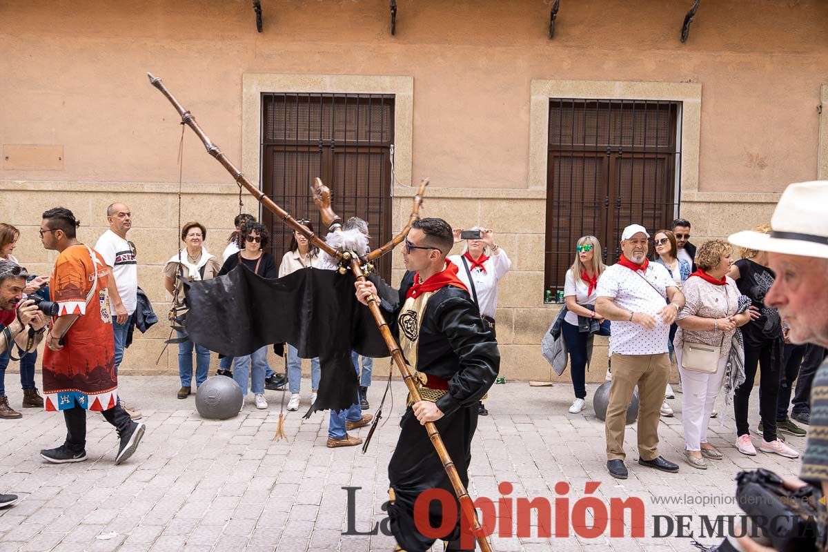 Moros y Cristianos en la mañana del día dos en Caravaca