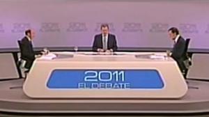 Vídeo del PSOE sobre les mentides de Rajoy de cara al debat electoral.