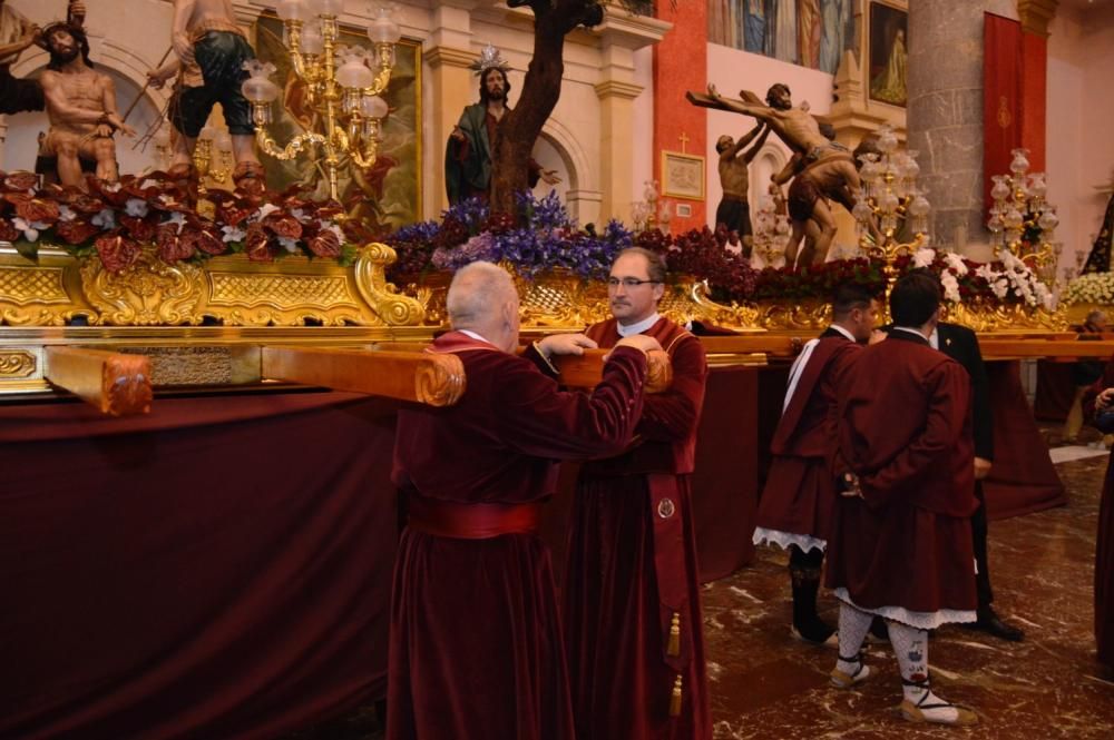 La procesión del Perdón se queda en San Antolín