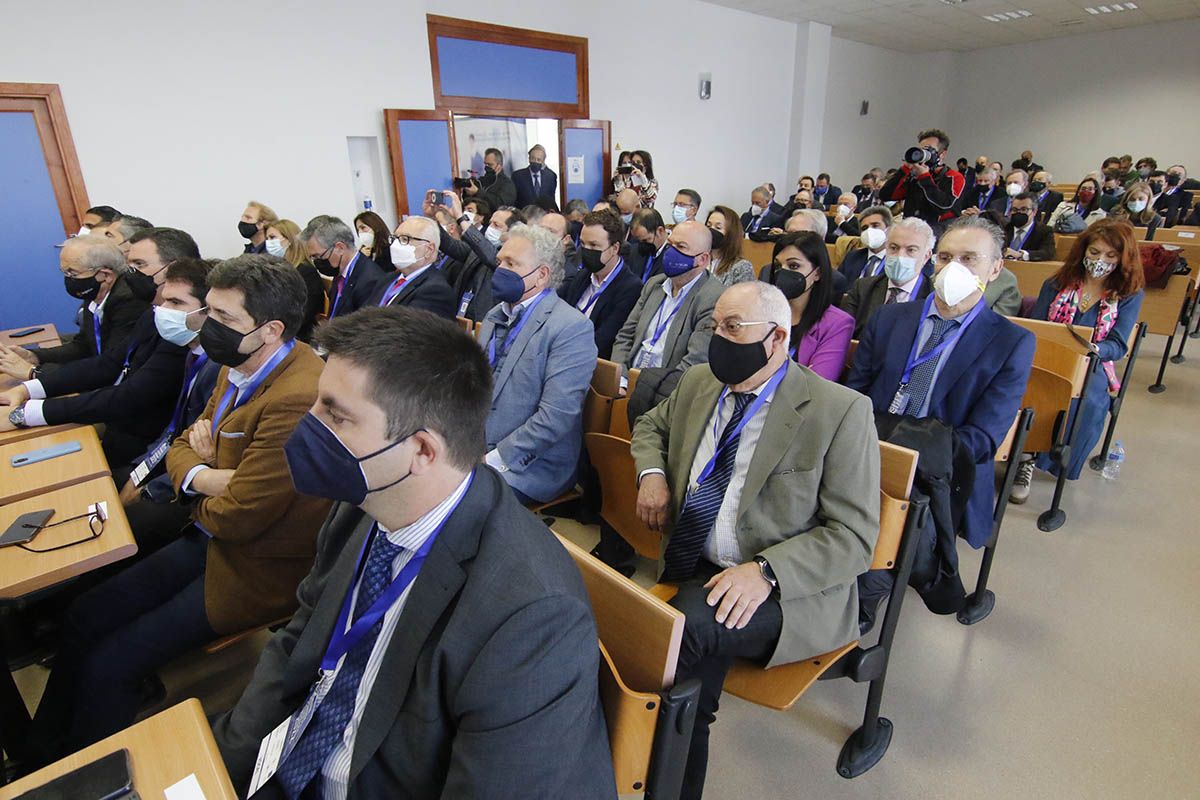 Antonio Garamendi, presidente de la CEOE, en Córdoba en la Asamblea de CECO