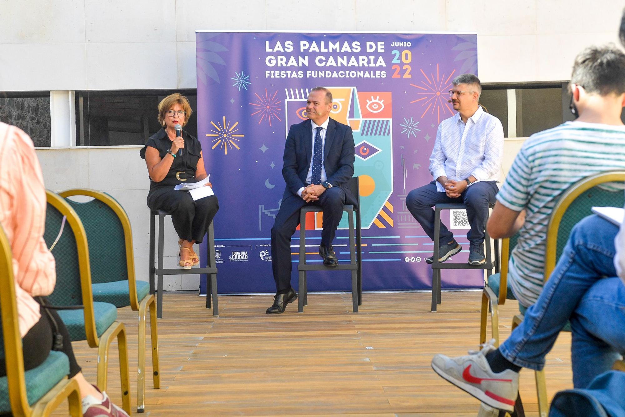 Presentación programa de las Fiestas Fundacionales de Las Palmas de Gran Canaria