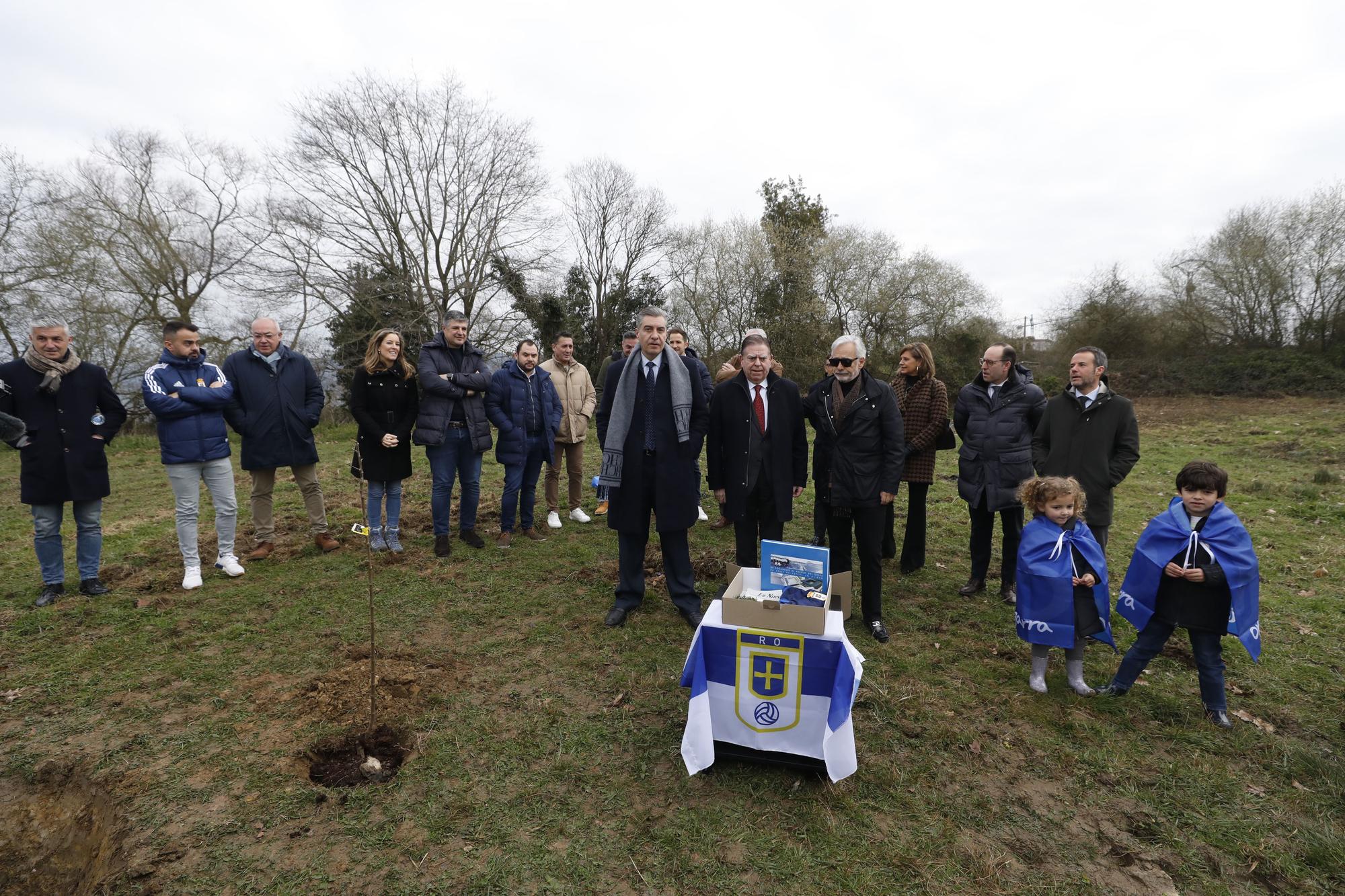 EN IMÁGENES: Así fue la presentación de la nueva ciudad deportiva del Oviedo