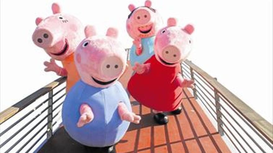 Peppa Pig ‘and family’ llegan esta Semana Santa al Grao de Castellón