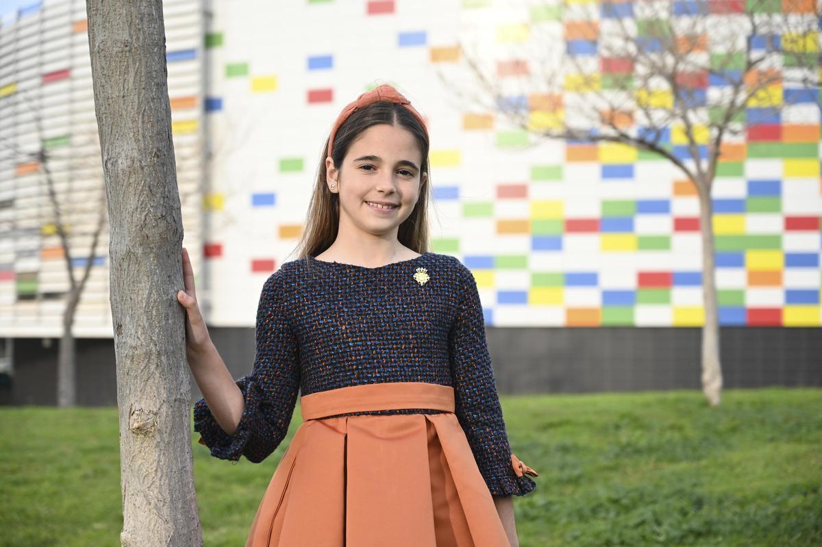 Carla Ibáñez Fabra, reina infantil de les festes de Castelló.