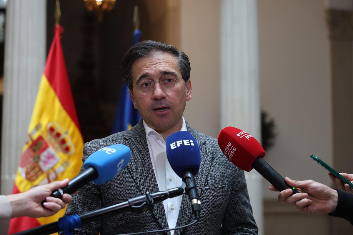 Archivo - El ministro de Asuntos Exteriores, Unión Europea y Cooperación, José Manuel Albares