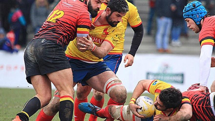 Partido de la selección española de rugby