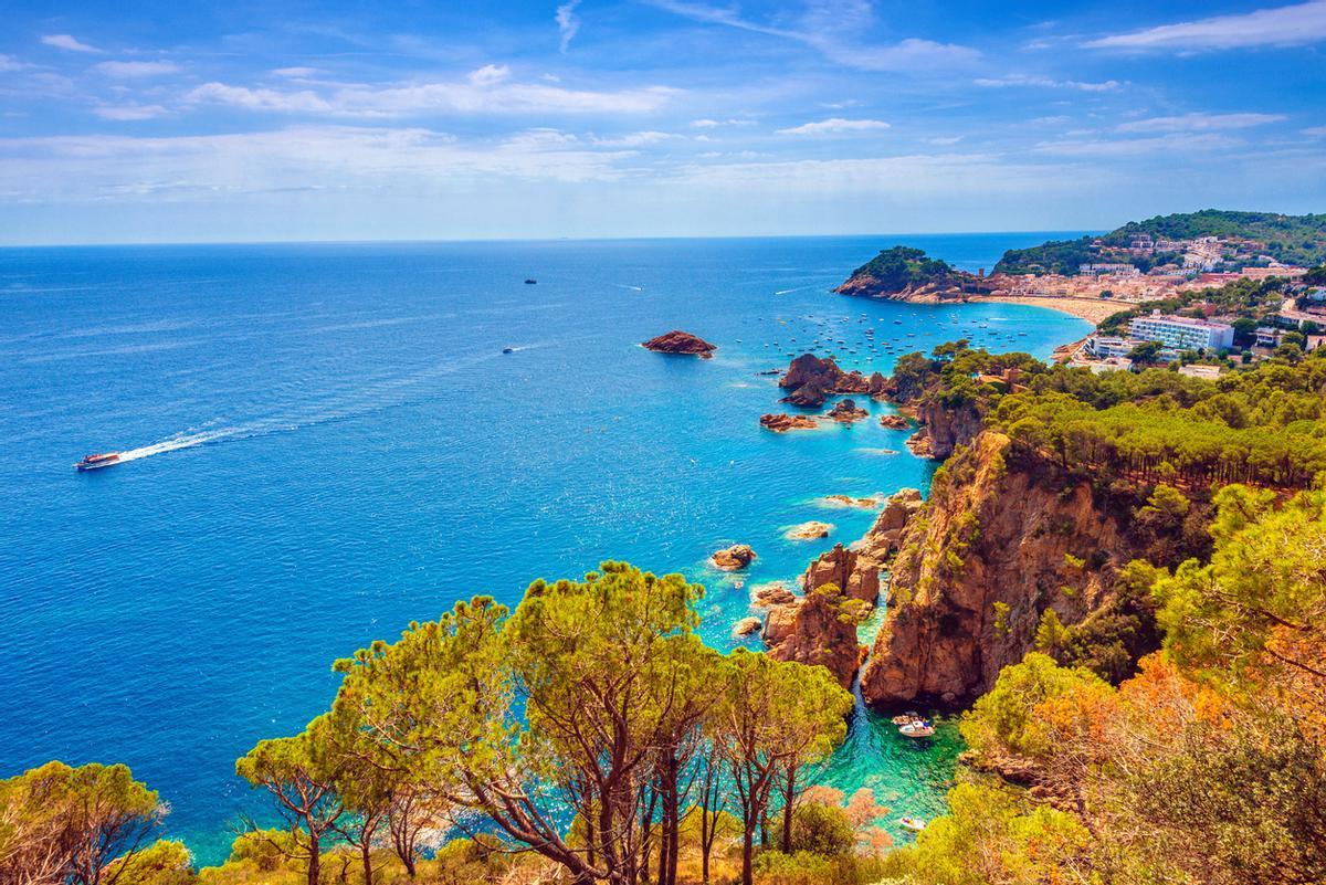 Tossa de Mar tiene uno de los paisajes más bonitos de la Costa Brava.