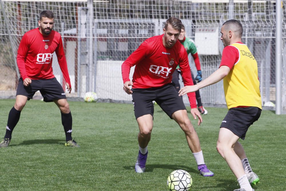 Entrenament del Girona FC (6/4/16)