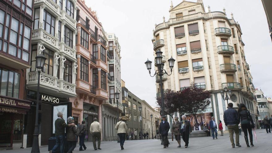 Centro de Zamora capital, en cuyas inmediaciones está el inmueble que no se restauró.