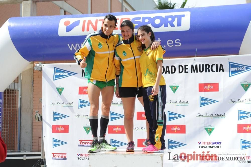 Media Maratón de Murcia: podios