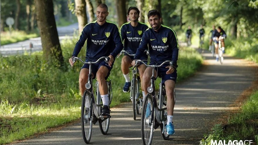 Atasco en la operación salida del Málaga CF