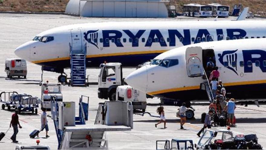 Ryanair porta a Girona gairebé el 90% del total de passatgers.