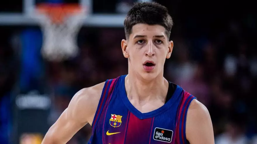 Kusturica, el jugador más joven en anotar en la ACB con el Barça