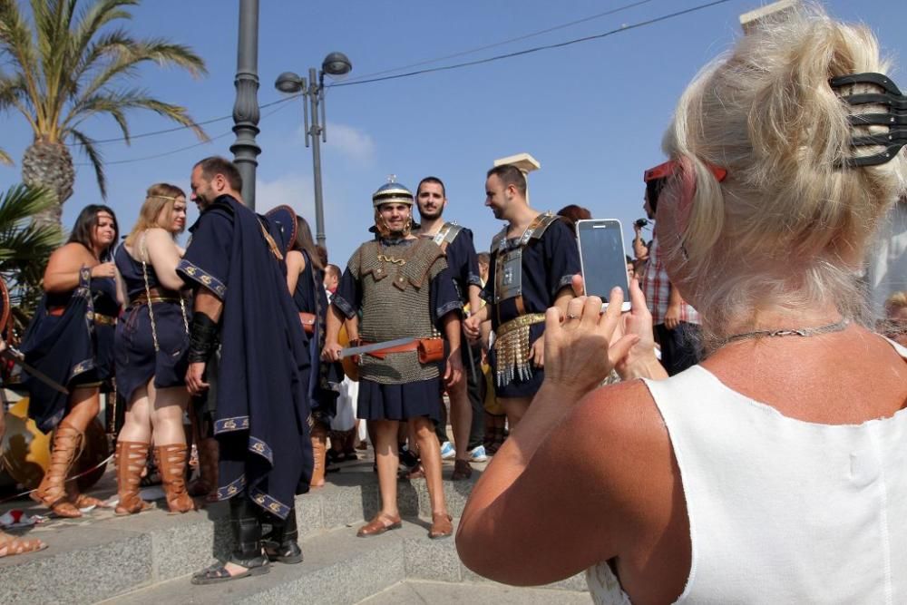 Los turistas disfrutan de Carthagineses y Romanos