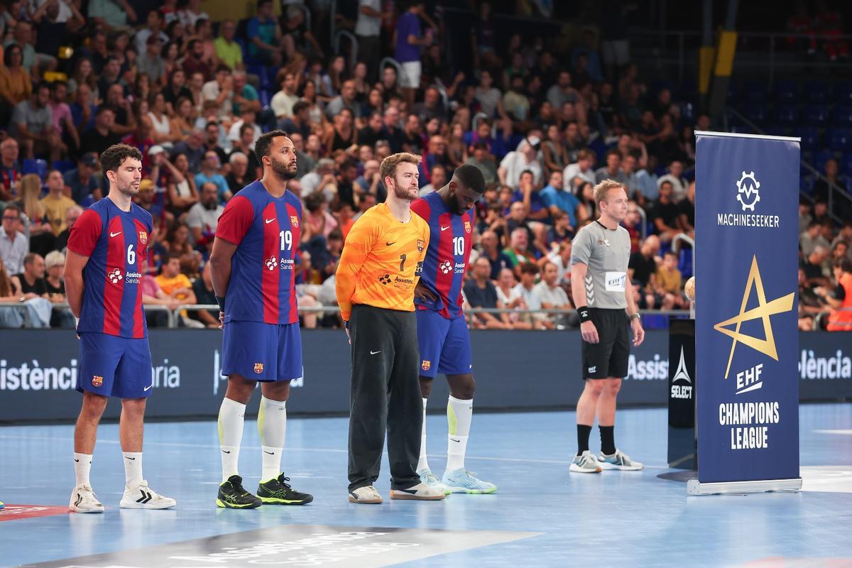 Las mejores imágenes del Barça - Magdeburgo