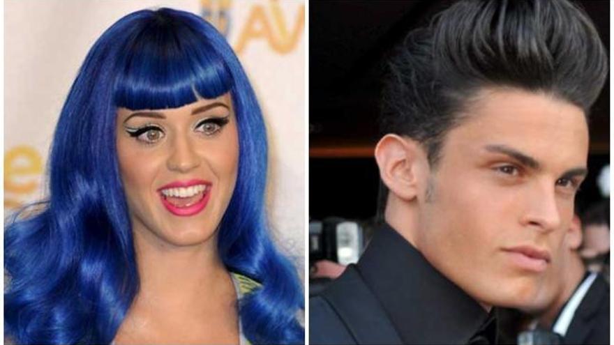 Katy Perry y Baptiste Giabiconi.