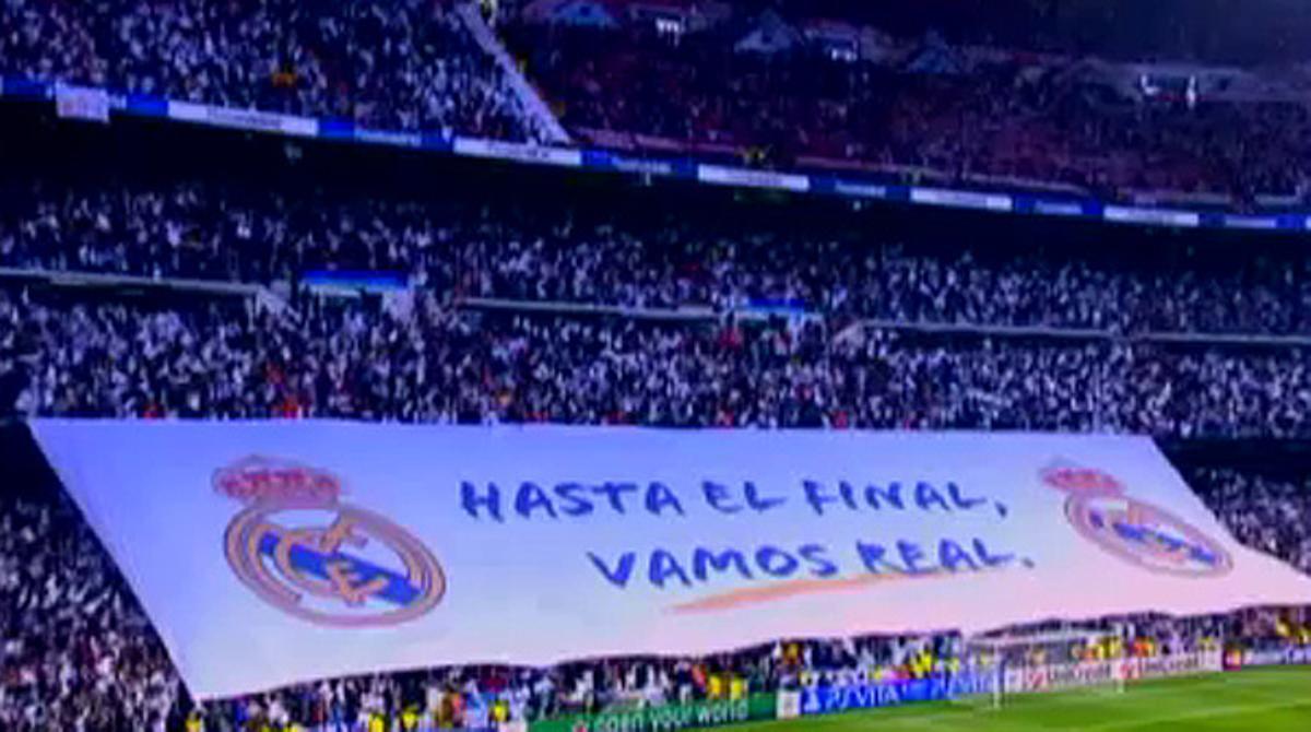 El vídeo en què diversos jugadors de l’equip blanc sol·liciten el suport dels seguidors amb el lema ’La nostra força ets tu’.