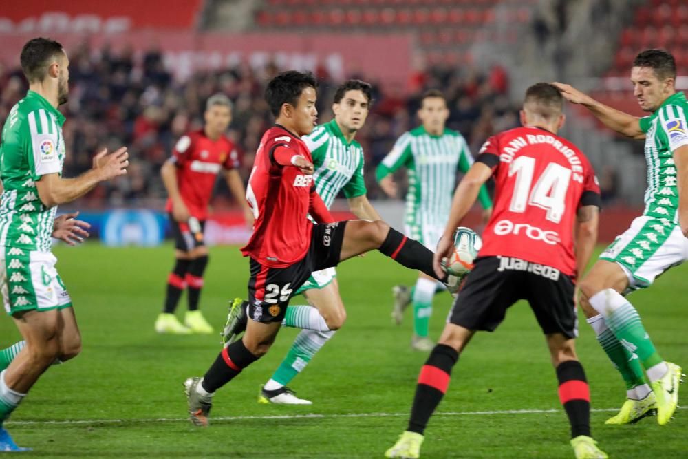 El RCD Mallorca también falla en casas contra el Betis