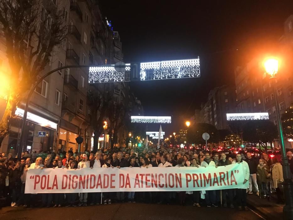 Manifestación en Vigo por la sanidad pública