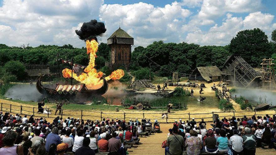 El parque temático Puy du Fou en Nantes.