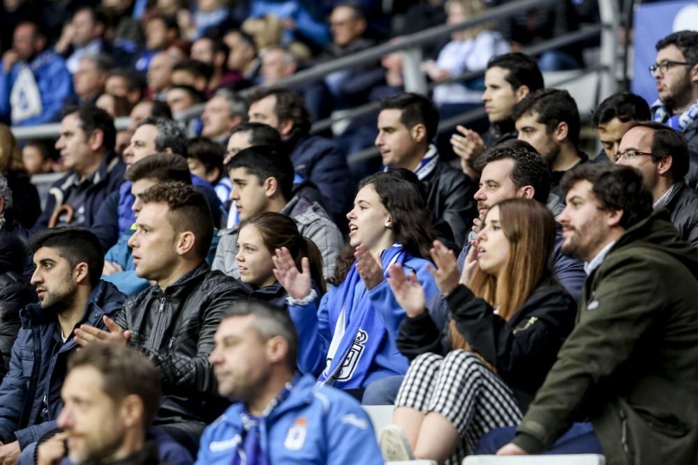 El partido entre el Real Oviedo y el Alcorcón, en imágenes