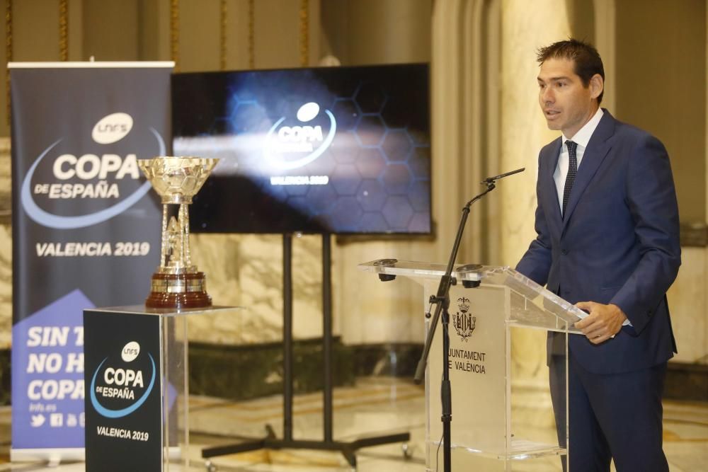 Presentación Copa de España fútbol sala Valencia