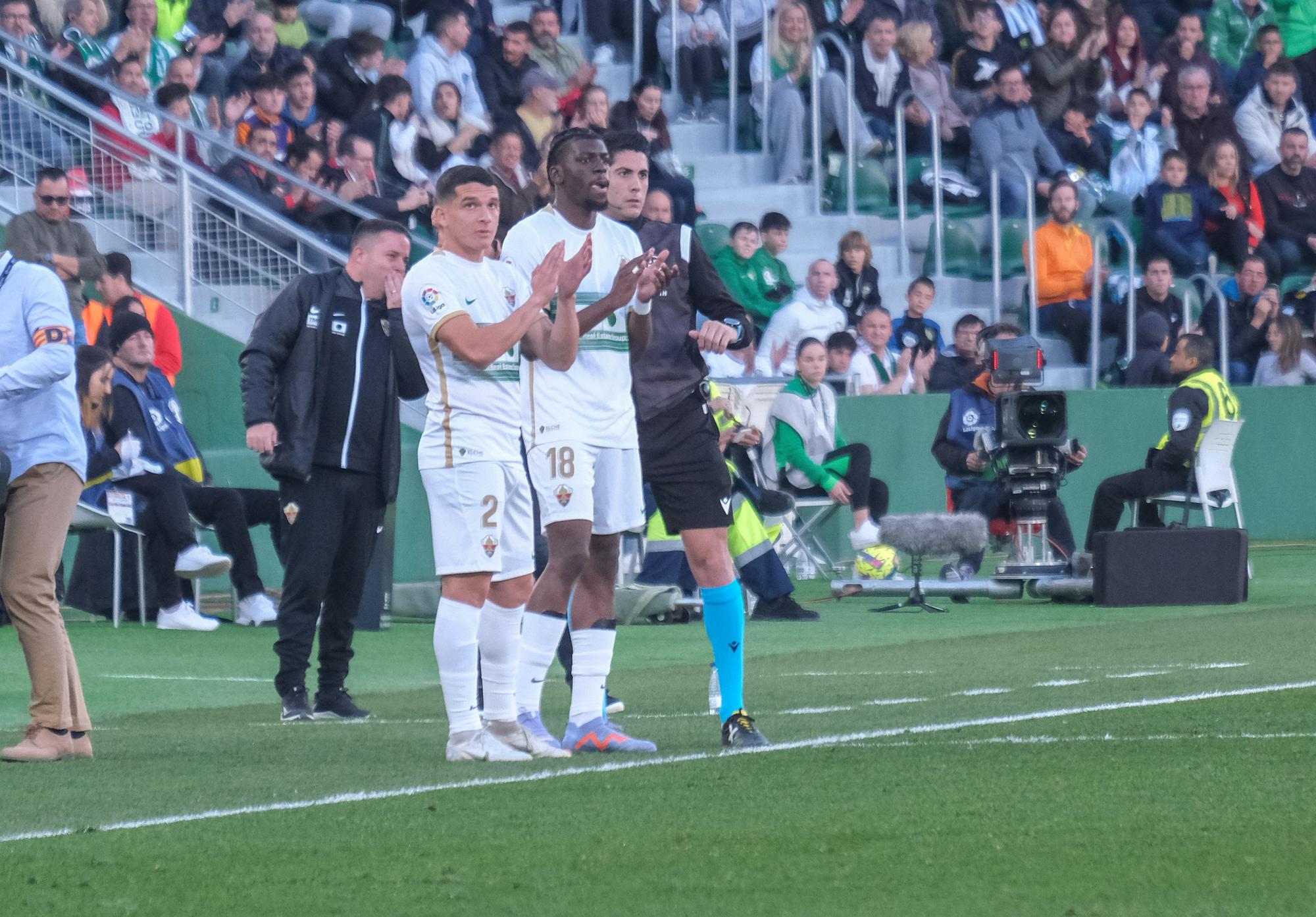 Las mejores imágenes de la primera victoria del Elche en La Liga