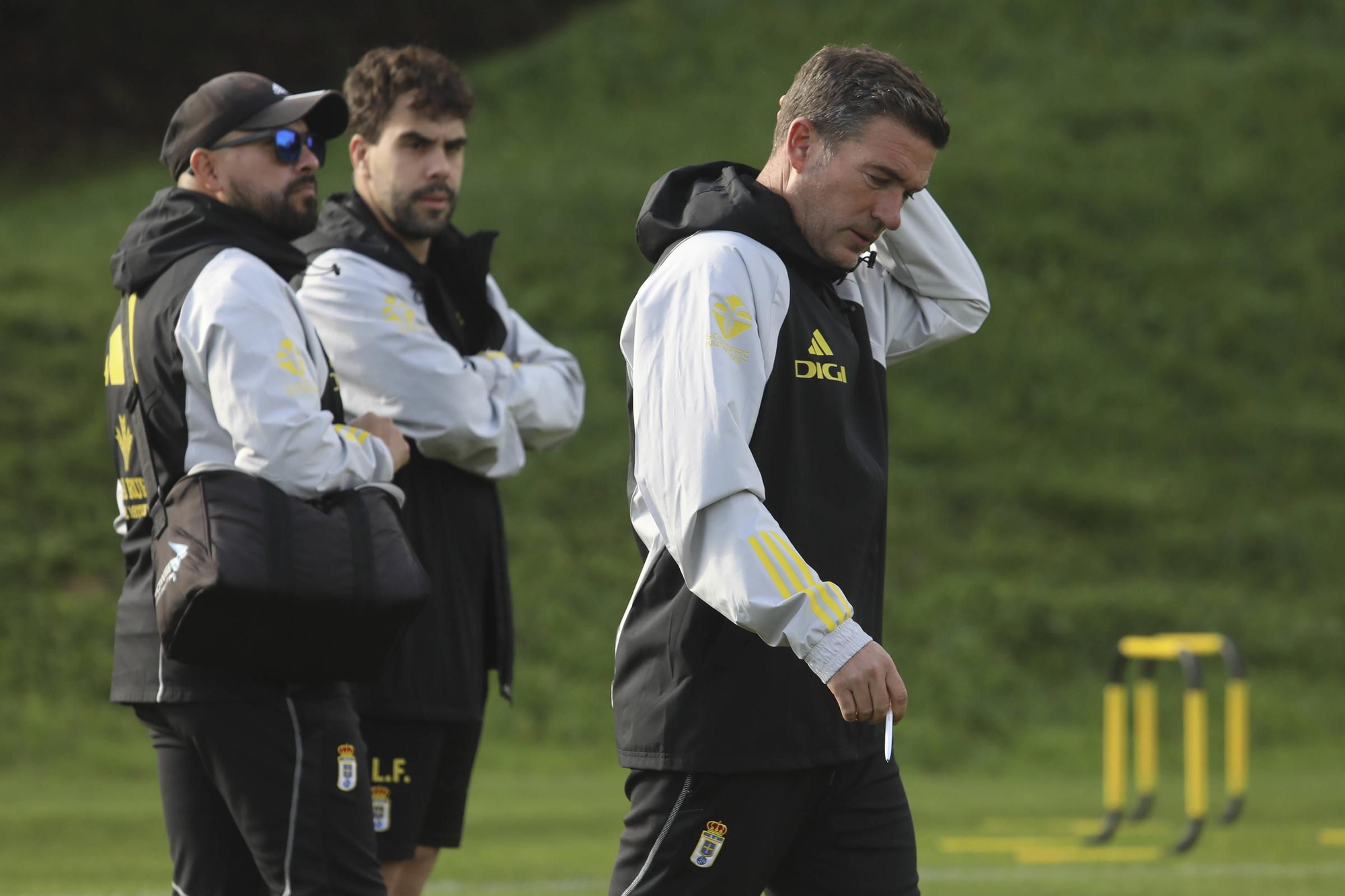 EN IMÁGENES: el entrenamiento del Oviedo