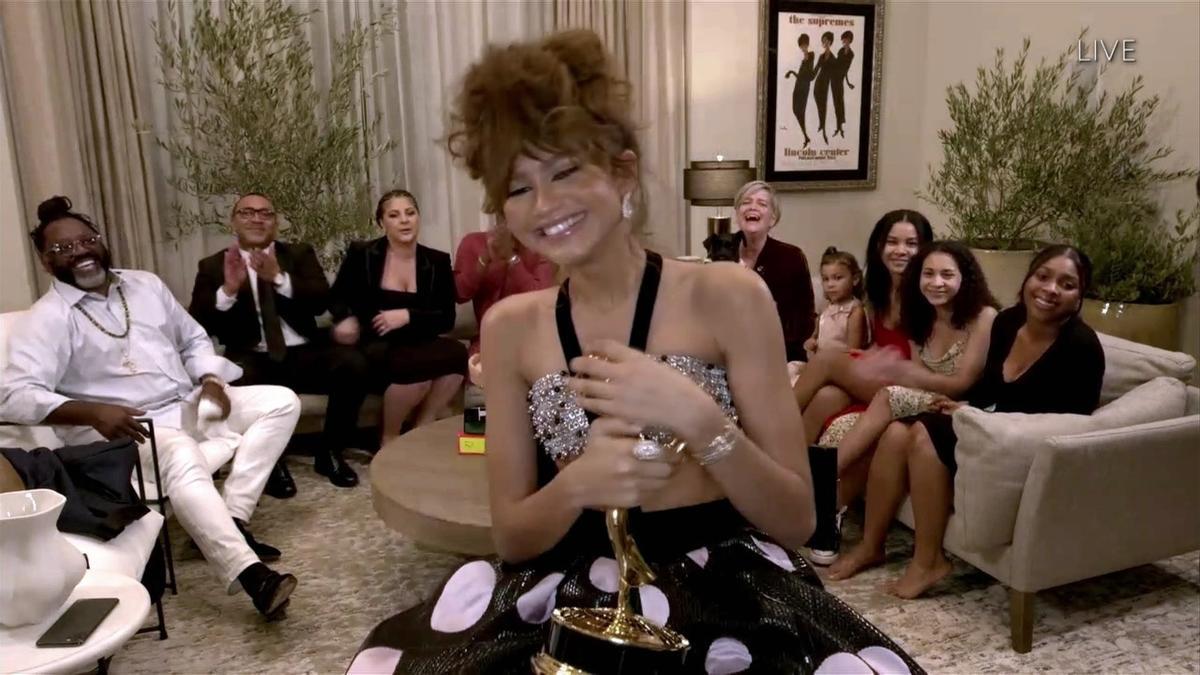 Zendaya gana el Emmy a la Mejor Actriz en drama por 'Euphoria'