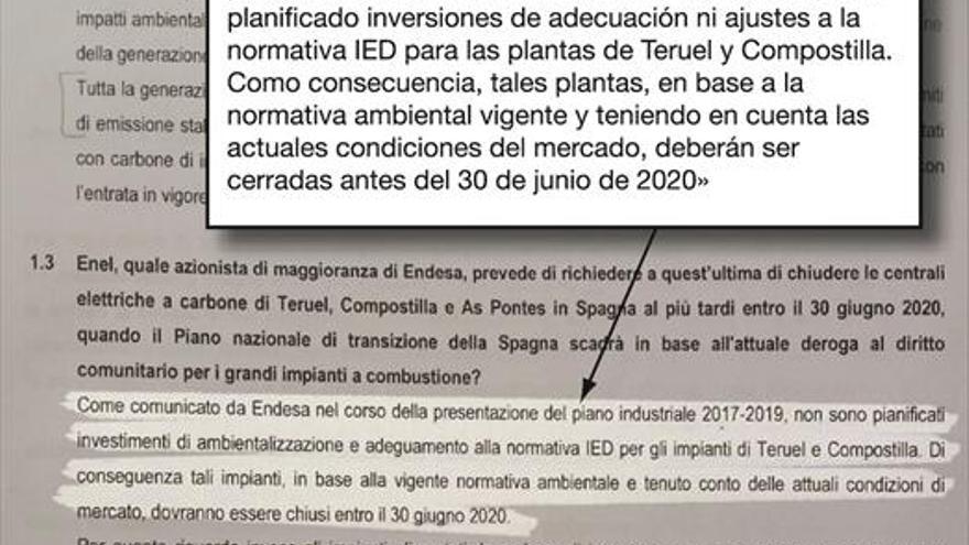 Endesa ve posible evitar el cierre de Andorra si el Gobierno tiene voluntad