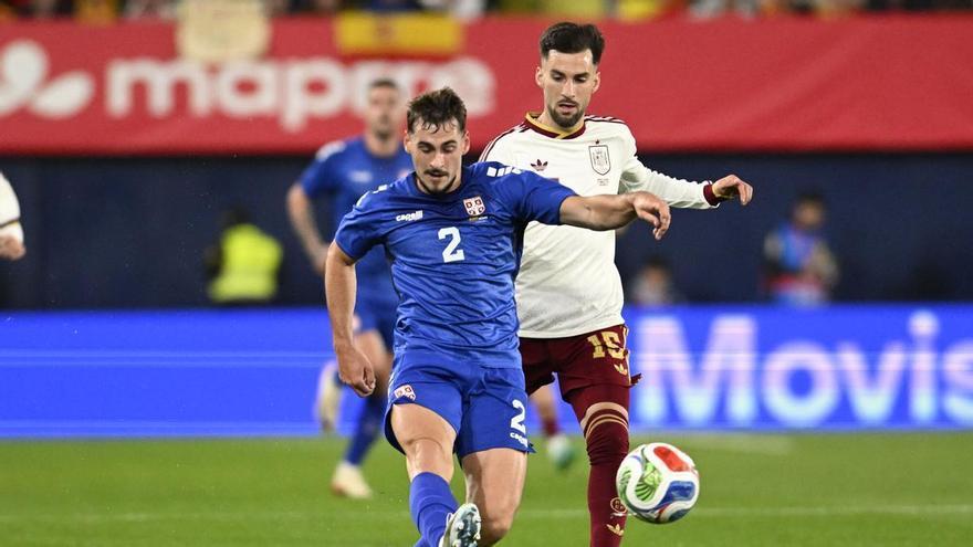 Amistoso: España - Serbia, en imágenes